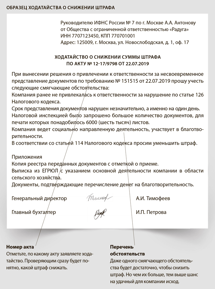 Налоговые штрафы | Как снизить штраф из ФНС | Смягчающие обстоятельства для снижения штрафа